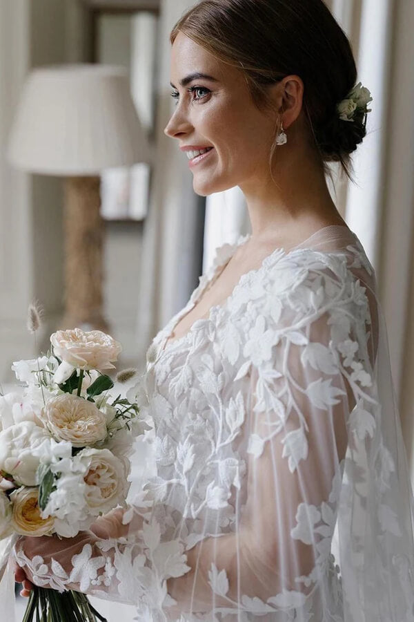 tulle sheath wedding dresses