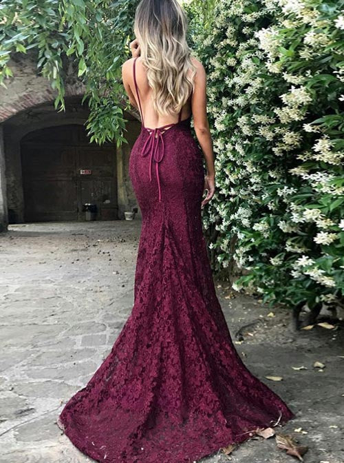 2020 New Arrival High Neck Long Burgundy Prom Dresses A Line Sweep