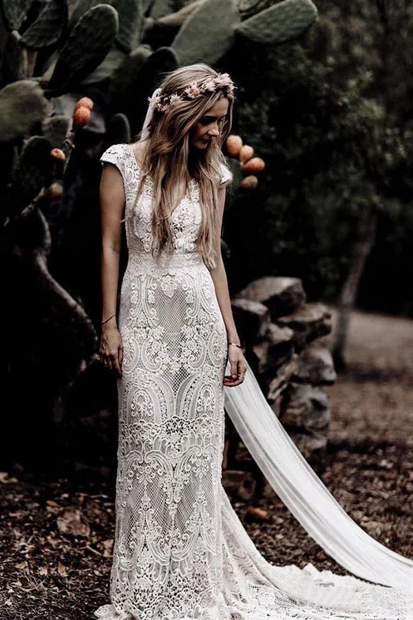 lace dresses with cap sleeves