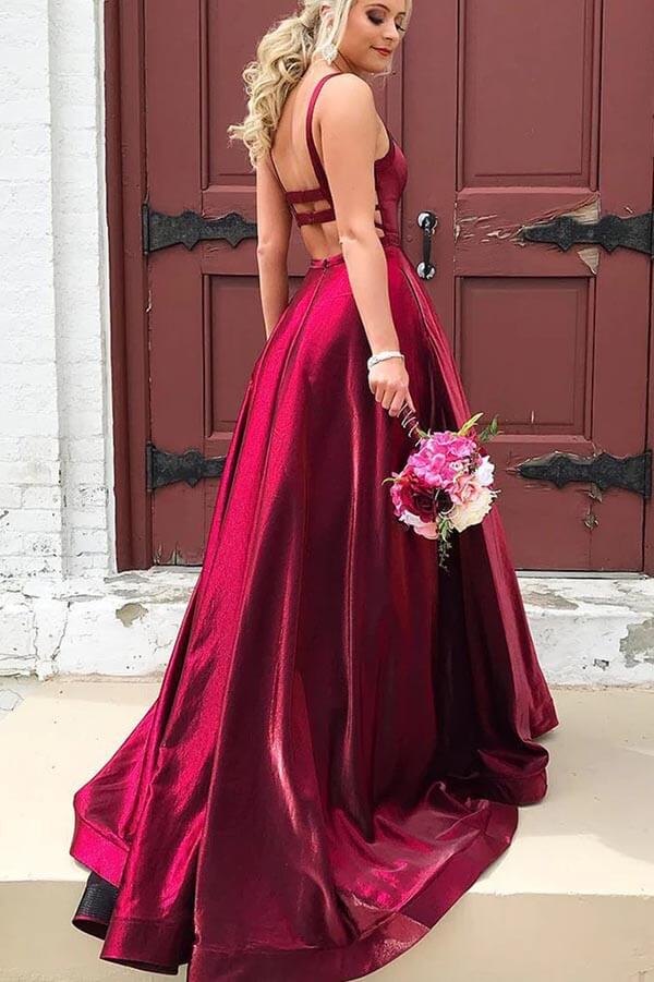 long prom dresses with pockets